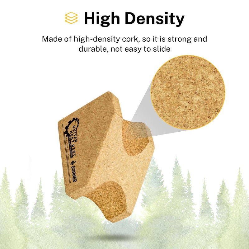 Donner Guitar Neck Rest Cradle, Guitar Bench Neck Support Pillow for String Changing, Repair Cleaning Care Tool for Guitar Workstation - Image 3